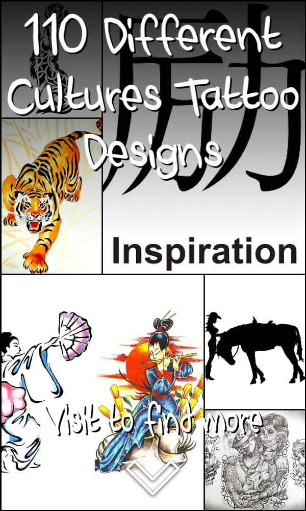 110 Different Cultures Tattoo Designs