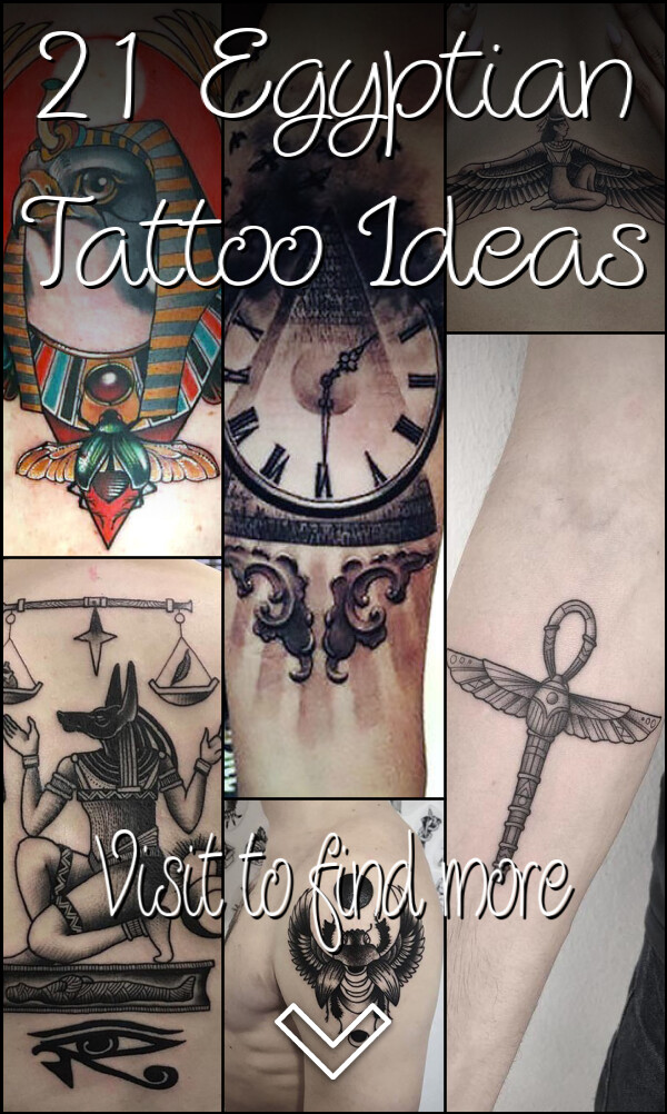 21 Egyptian Tattoo Ideas