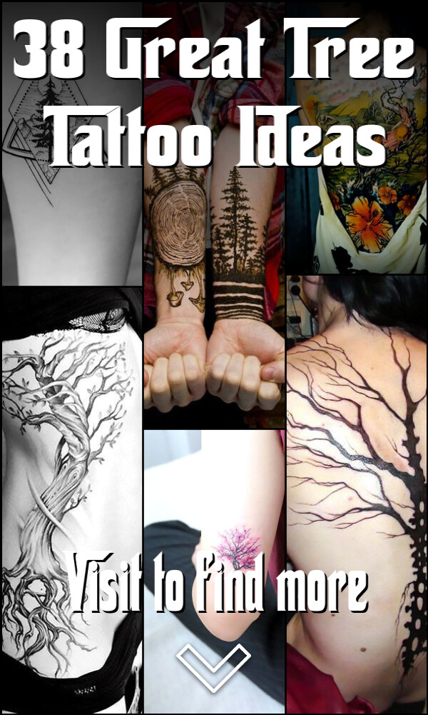 38 Great Tree Tattoo Ideas
