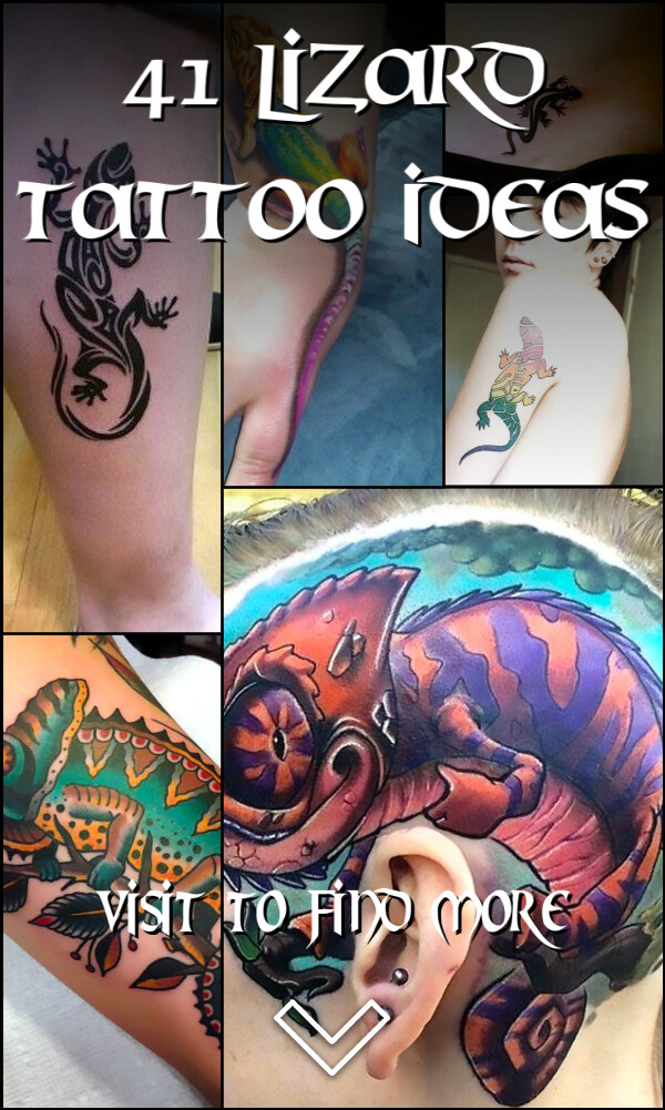 41 Lizard Tattoo Ideas