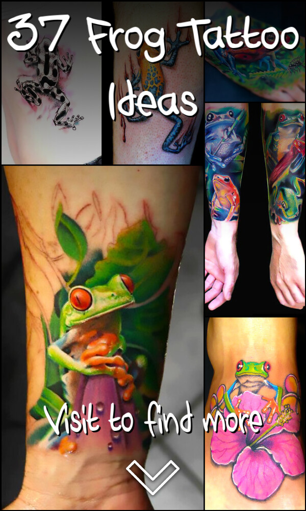 37 Frog Tattoo Ideas