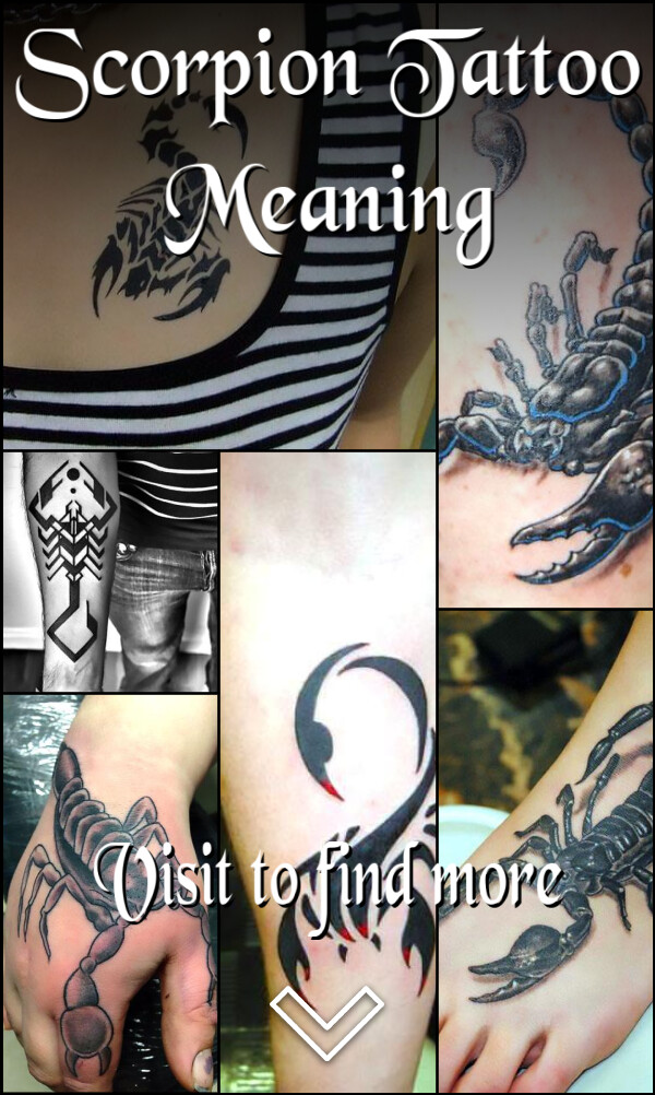 Scorpion Tattoo Meaning