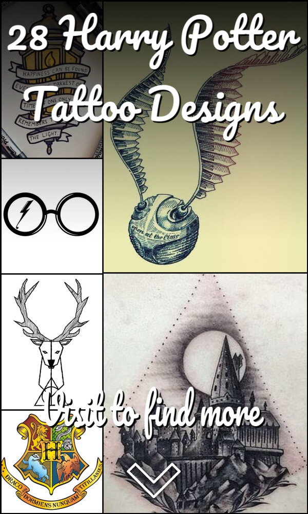 28 Harry Potter Tattoo Designs