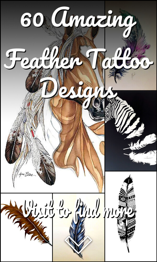 60 Amazing Feather Tattoo Designs