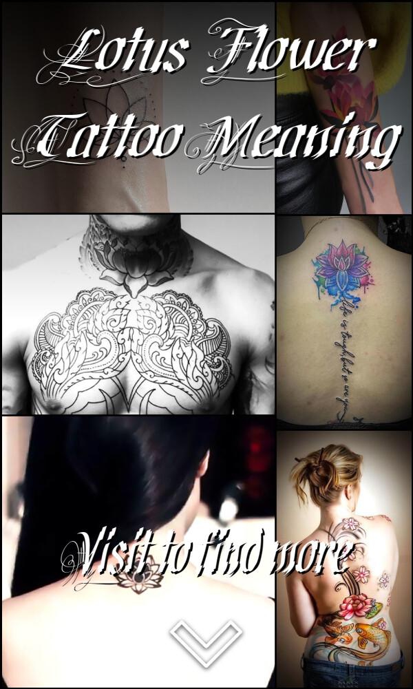 Lotus Flower Tattoo Meaning