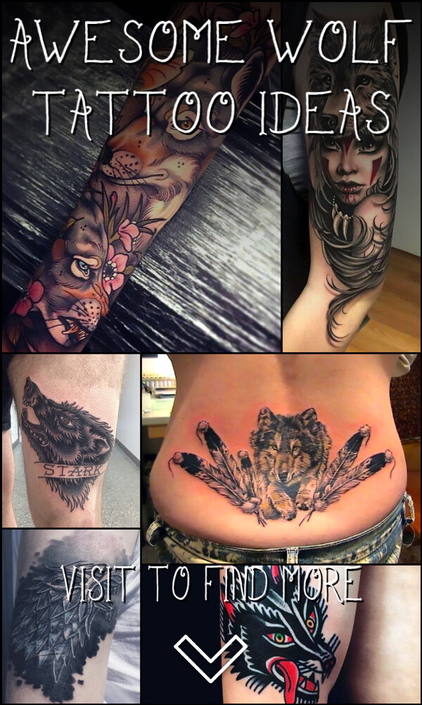 53 Awesome Wolf Tattoo Ideas