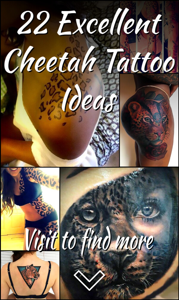 22 Excellent Cheetah Tattoo Ideas