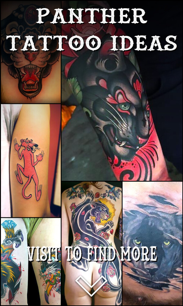 20 Panther Tattoo Ideas