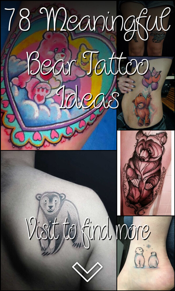 78 Meaningful Bear Tattoo Ideas