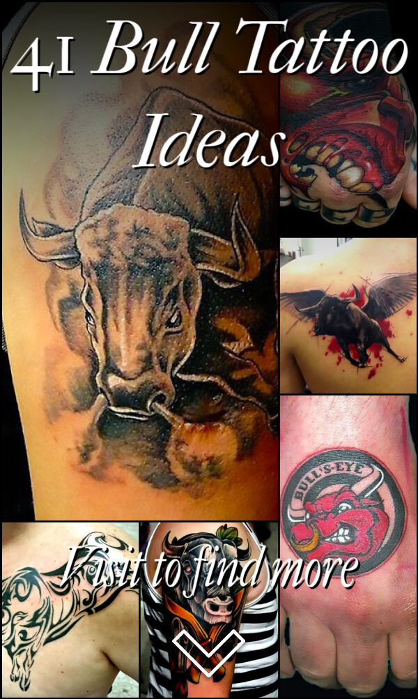 41 Bull Tattoo Ideas