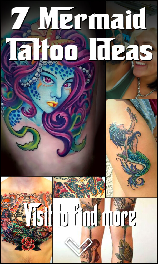 7 Mermaid Tattoo Ideas