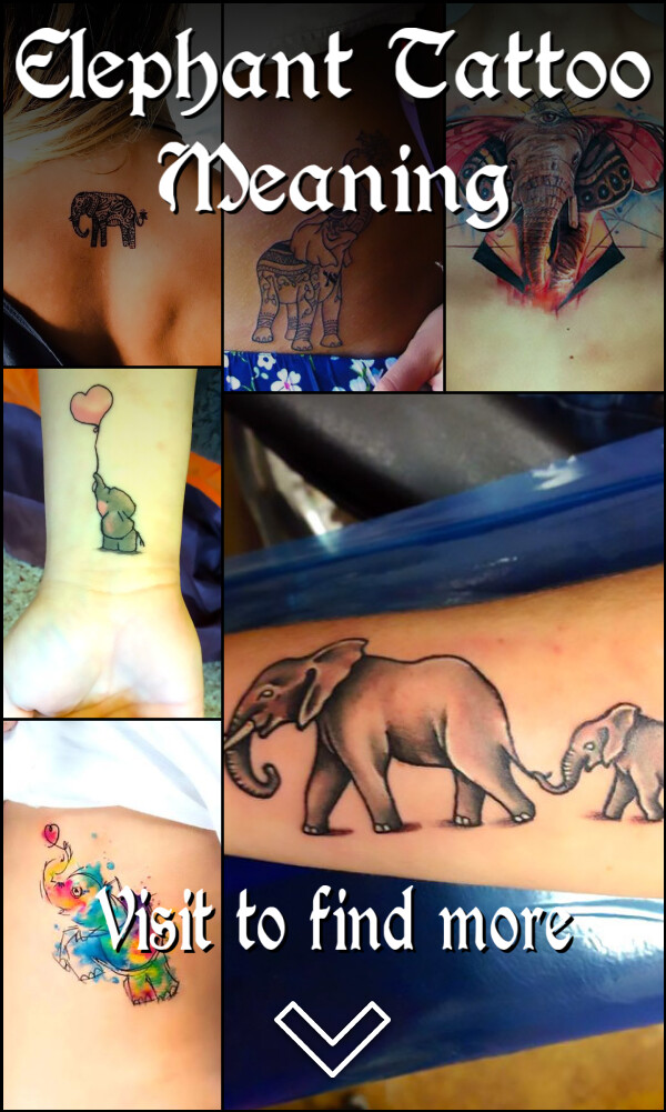 Elephant Tattoo Meaning