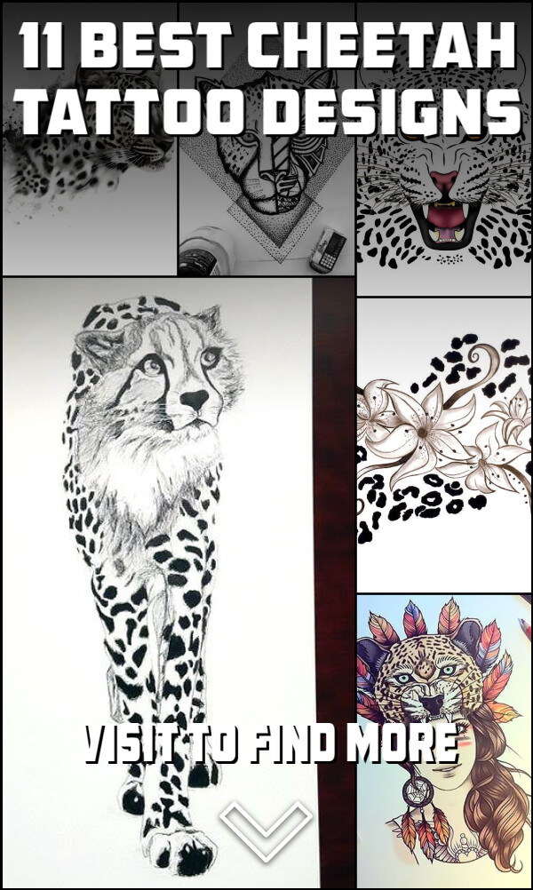 11 Best Cheetah Tattoo Designs
