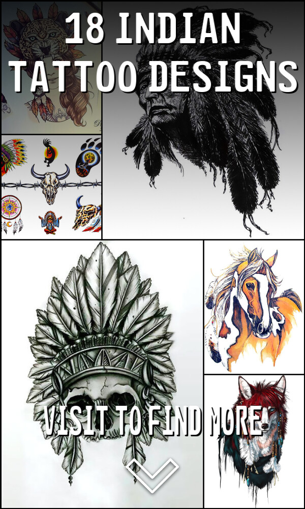 18 Indian Tattoo Designs
