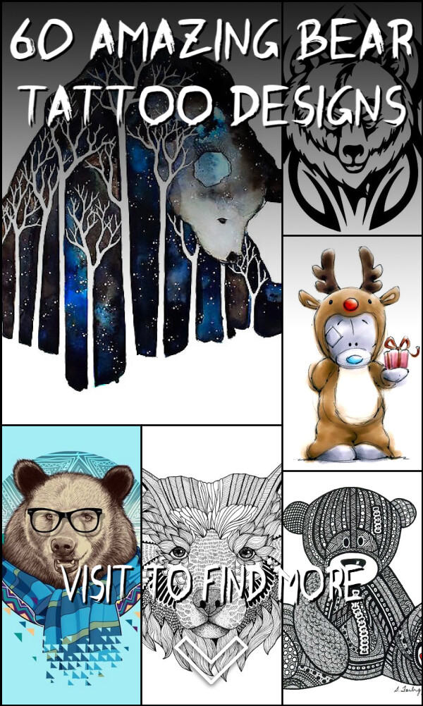 60 Amazing Bear Tattoo Designs