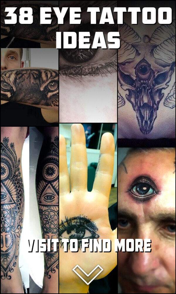38 Eye Tattoo Ideas
