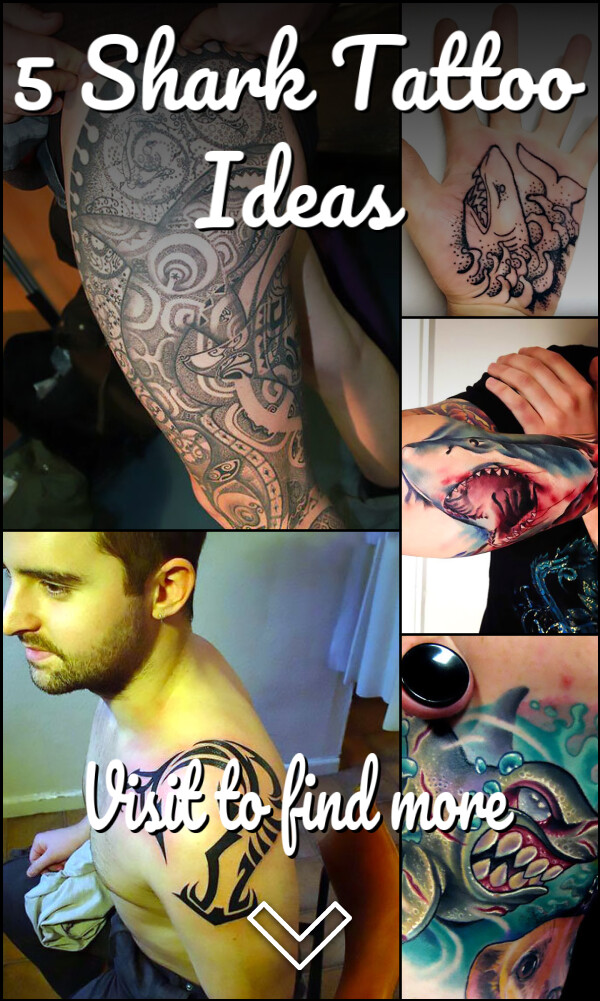 5 Shark Tattoo Ideas
