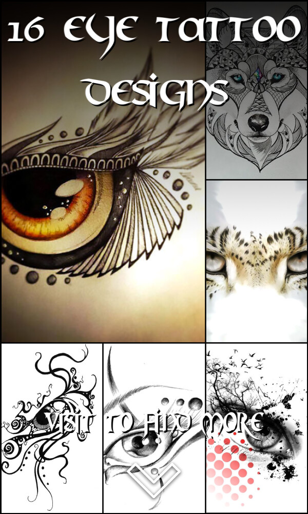 16 Eye Tattoo Designs