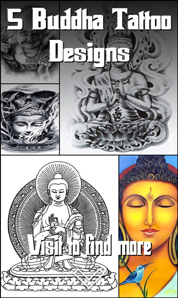 5 Buddha Tattoo Designs