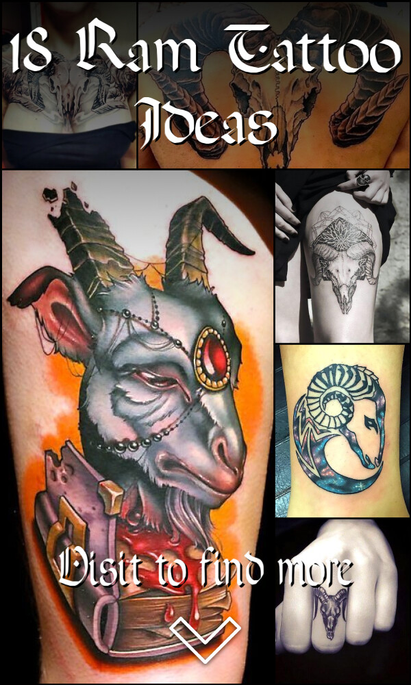 18 Ram Tattoo Ideas