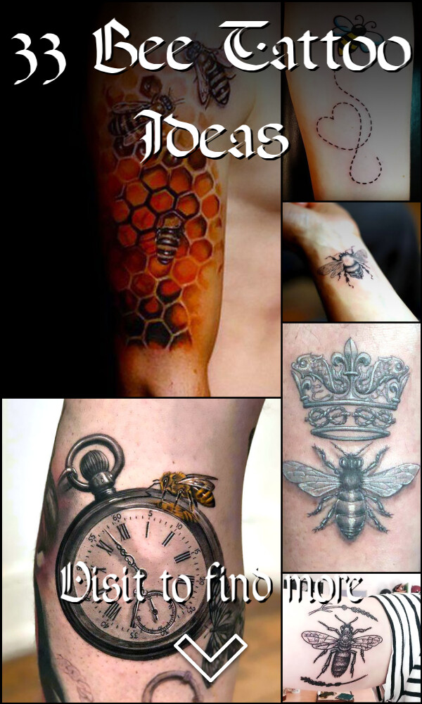 33 Bee Tattoo Ideas