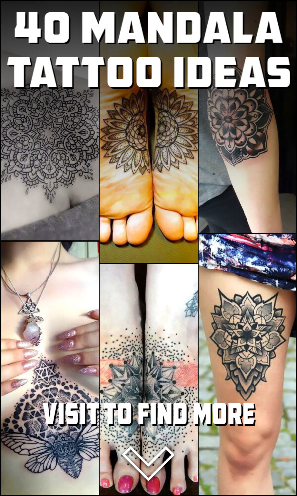 40 Mandala Tattoo Ideas