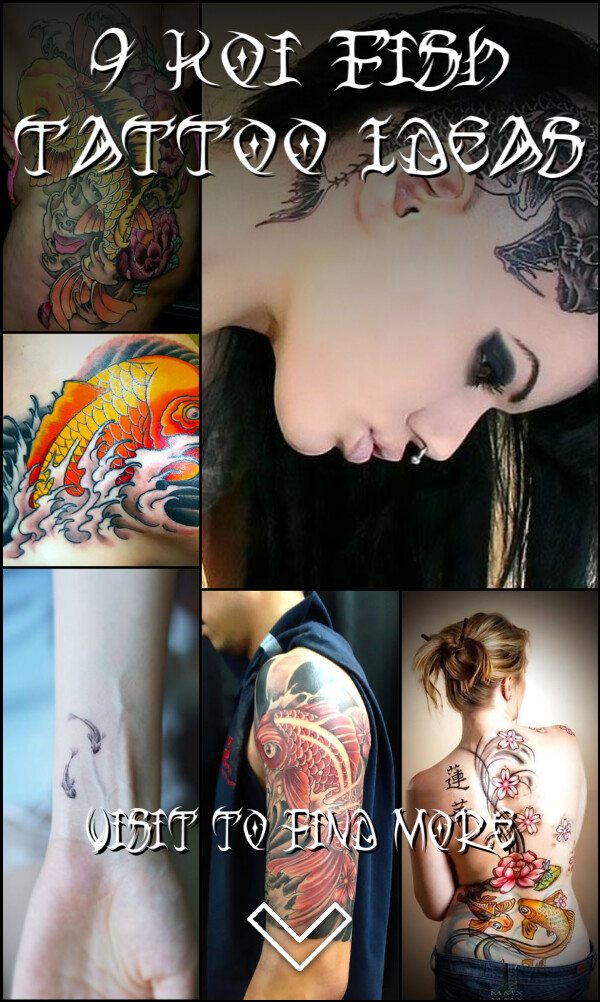 9 Koi Fish Tattoo Ideas