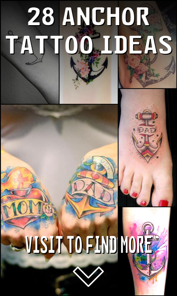 28 Anchor Tattoo Ideas