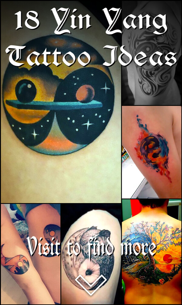 18 Yin Yang Tattoo Ideas