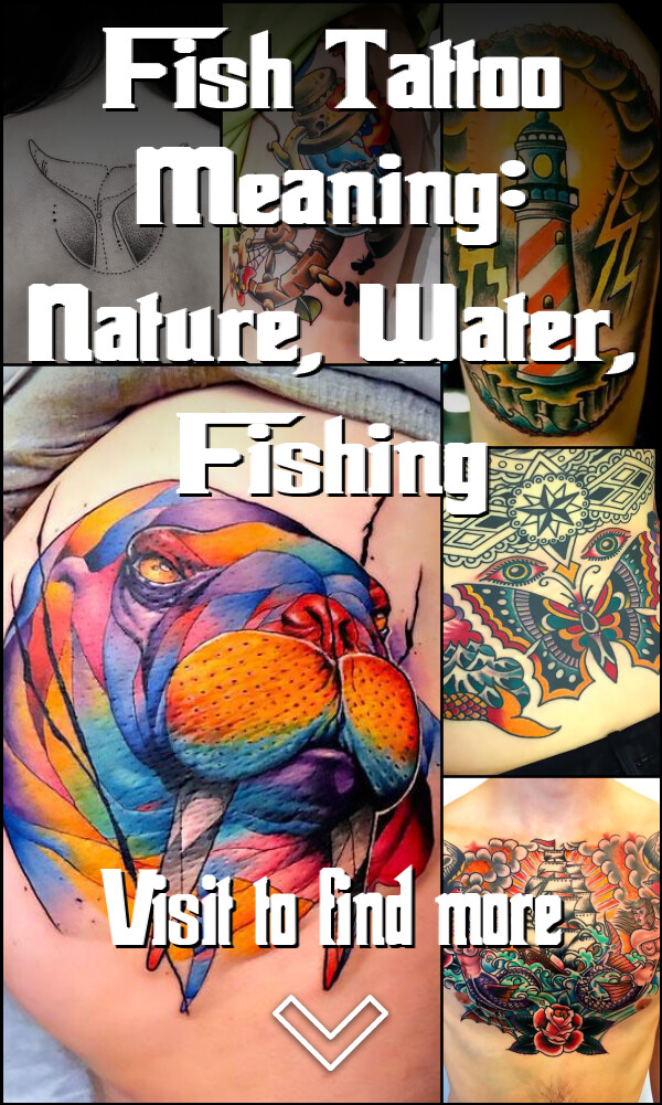 Fish Tattoo Meaning: Nature, Water, Fishing