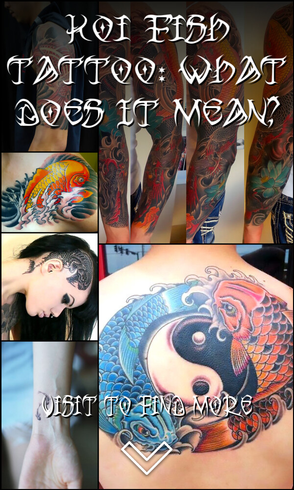 Koi Fish Tattoo: What Does It Mean?