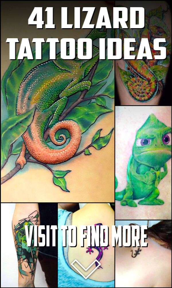 41 Lizard Tattoo Ideas