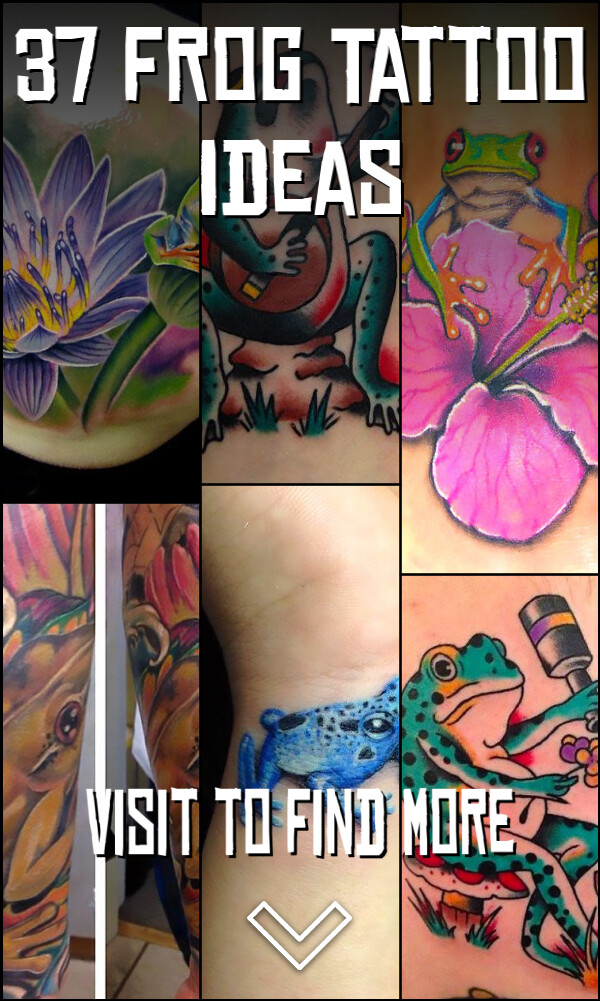 37 Frog Tattoo Ideas