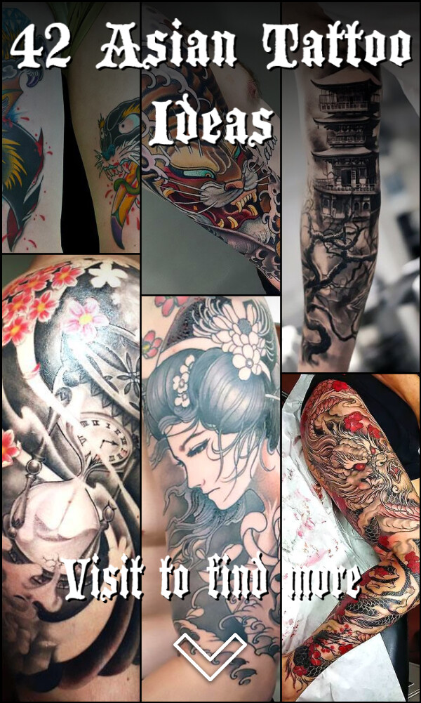 42 Asian Tattoo Ideas