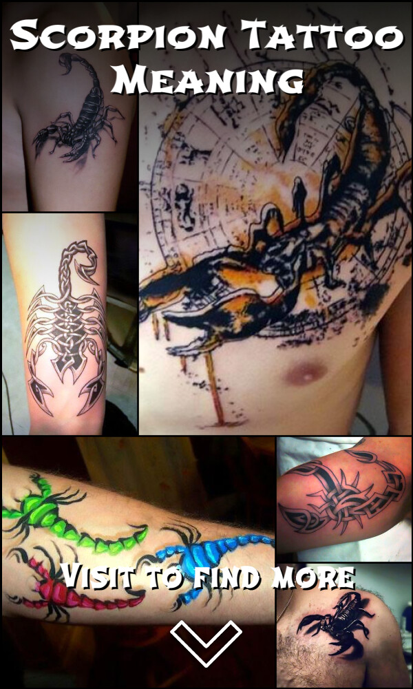 Scorpion Tattoo Meaning