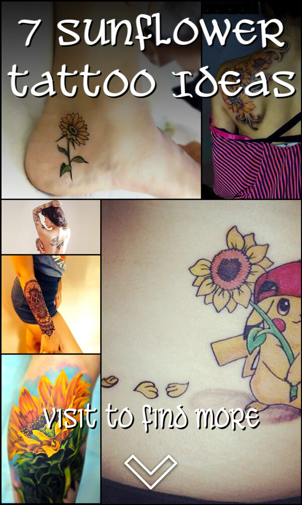 7 Sunflower Tattoo Ideas