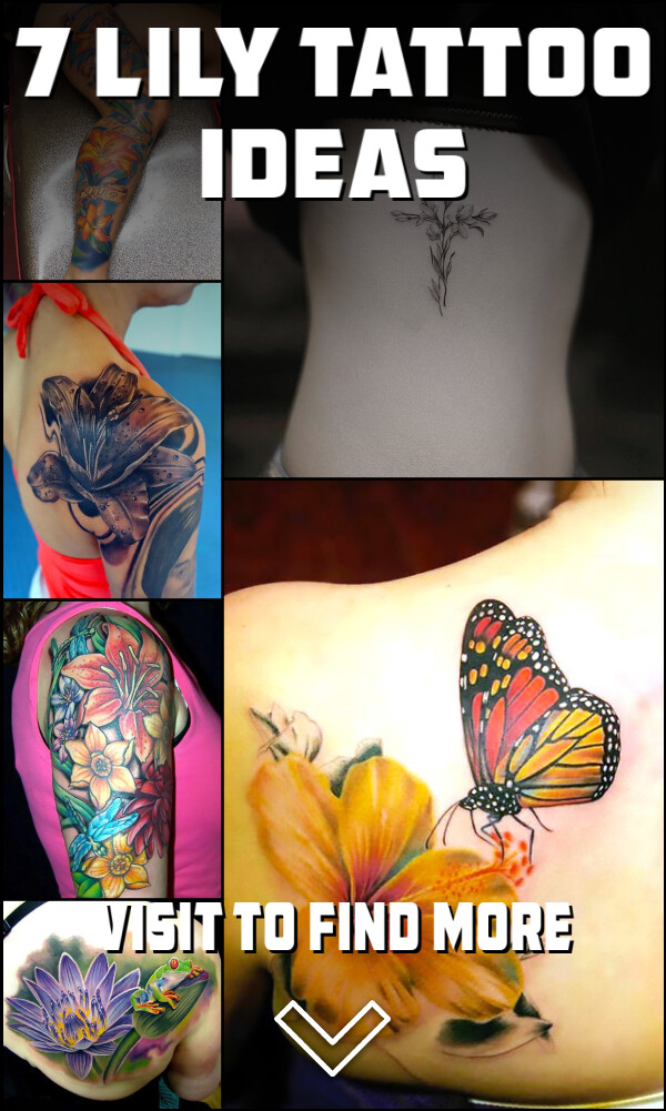 7 Lily Tattoo Ideas