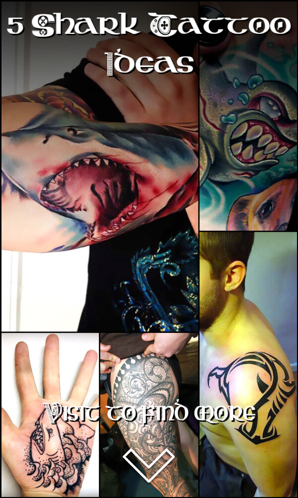 5 Shark Tattoo Ideas