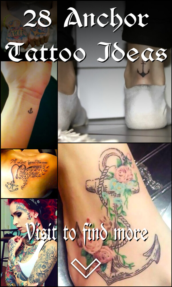28 Anchor Tattoo Ideas