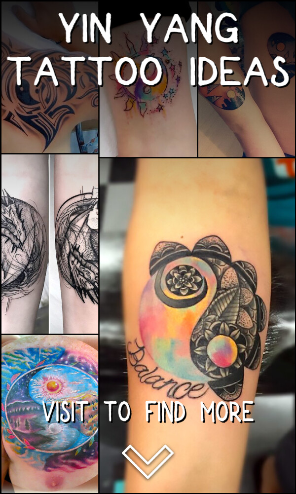 18 Yin Yang Tattoo Ideas