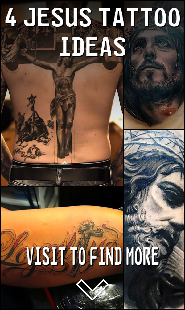 4 Jesus Tattoo Ideas