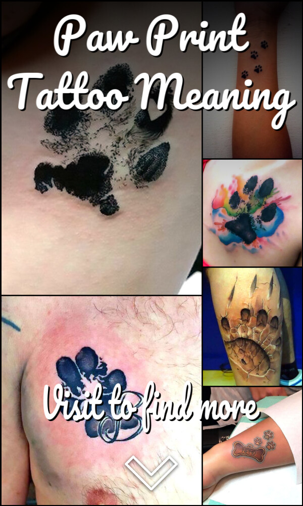 Paw Print Tattoo Meaning