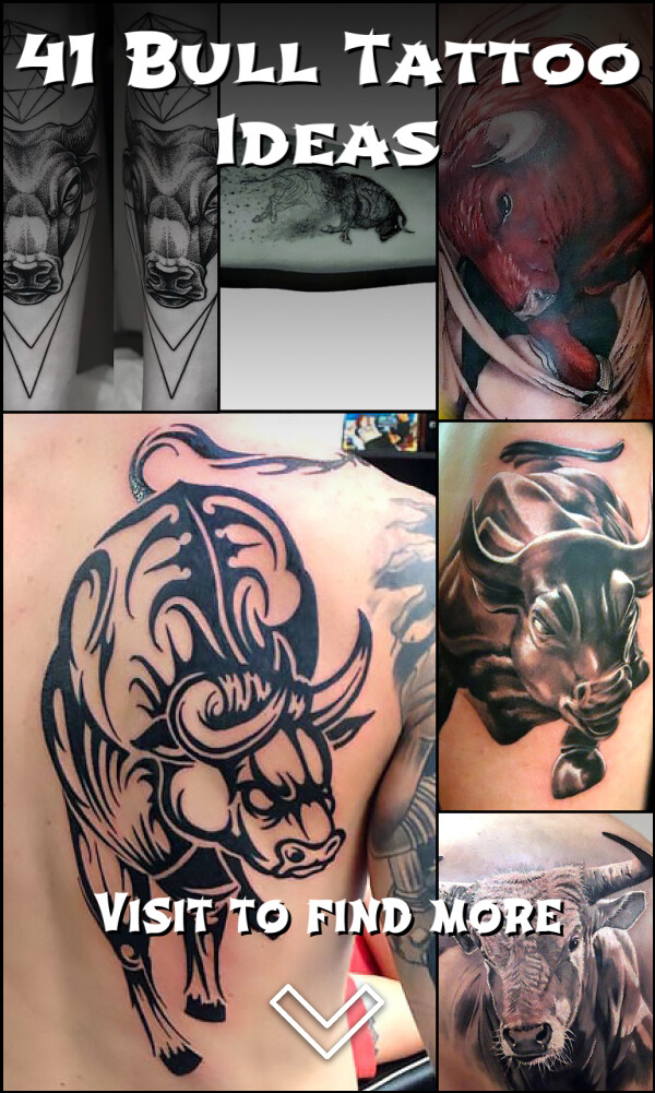 41 Bull Tattoo Ideas