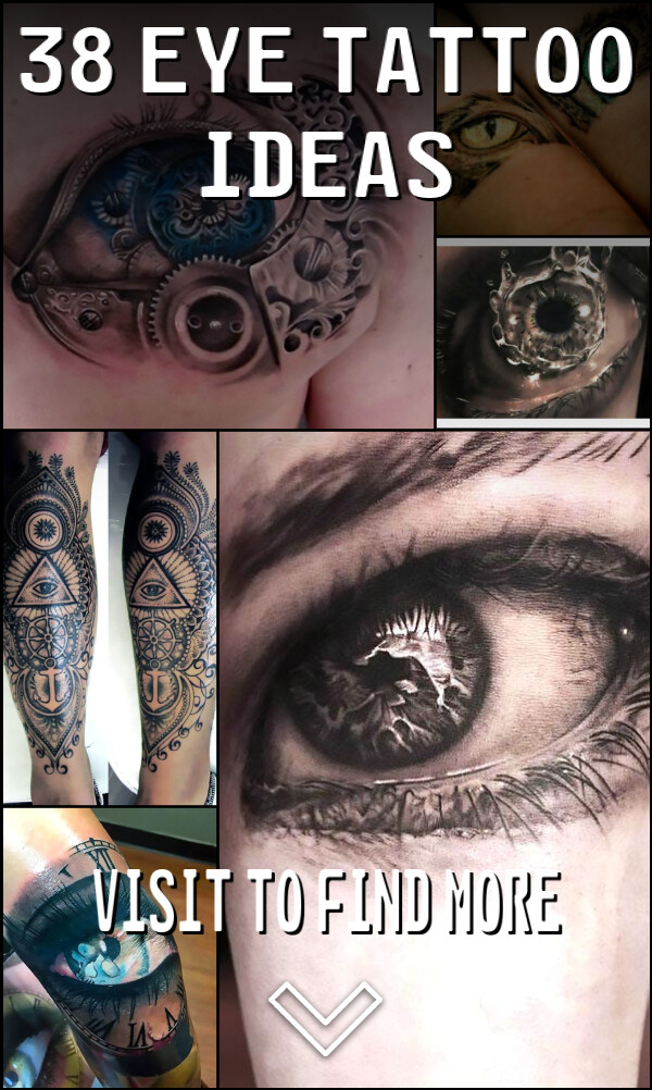 38 Eye Tattoo Ideas