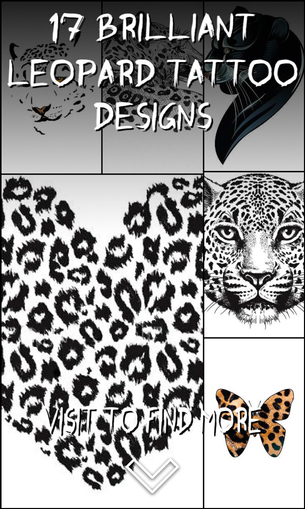 17 Brilliant Leopard Tattoo Designs