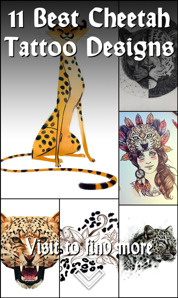 11 Best Cheetah Tattoo Designs