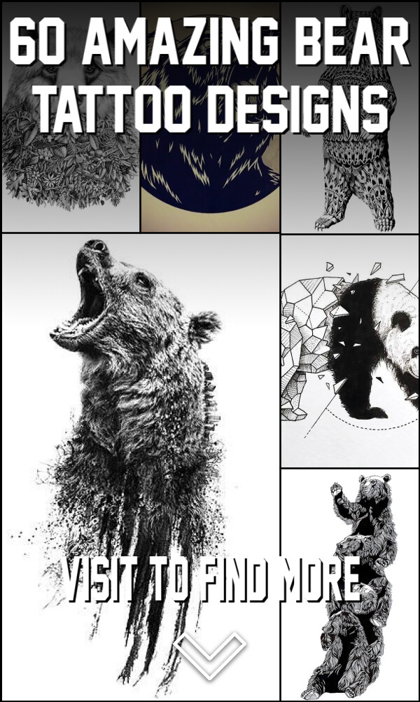 60 Amazing Bear Tattoo Designs