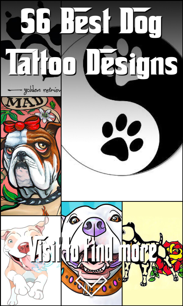 56 Best Dog Tattoo Designs