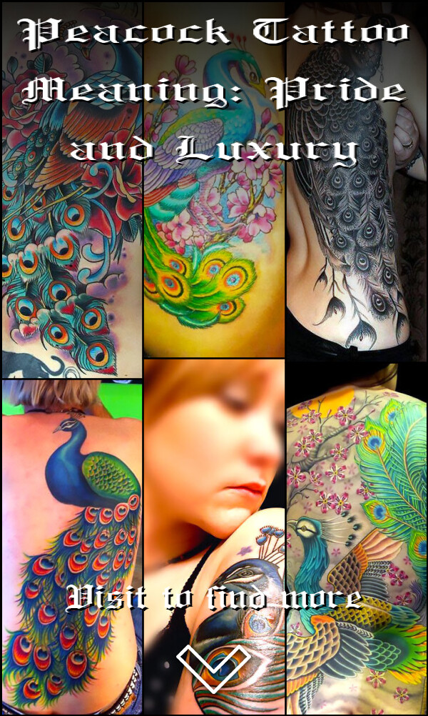 Peacock Tattoo Meaning: Pride and Luxury