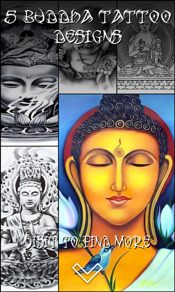 5 Buddha Tattoo Designs